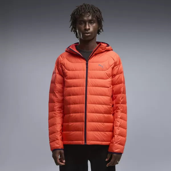  Muški kaput PUMA PACKLITE HOODED DOWN JACKET 68522121 CRVENI BLJESAK 