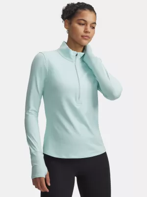 Ženska majica kratkih rukava UNDER ARMOUR UA LAUNCH PRO HALF ZIP 1379349-703 ZELENA