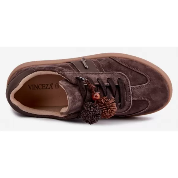  Ženske tenisice VINCEZA 79682 ČOKOLADA 