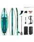 Daska za veslanje RIDEWAVE Voyager Touring PRO+ 106 NEODREĐEN