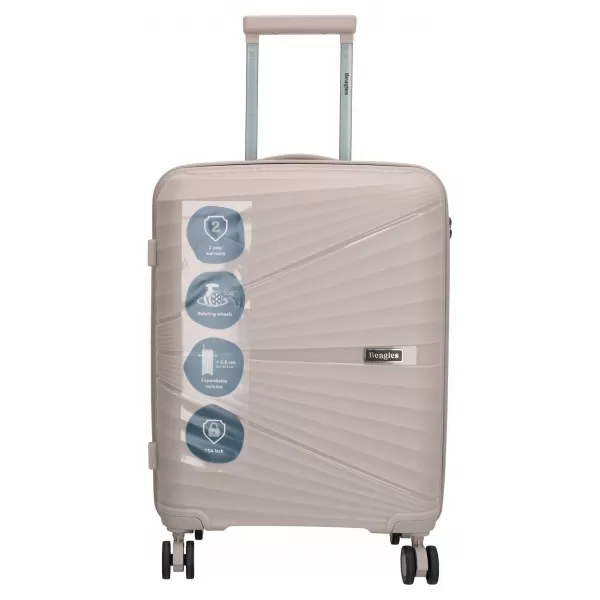  Kofer BEAGLES Travel 25138 S SVIJETLO TAUPE 