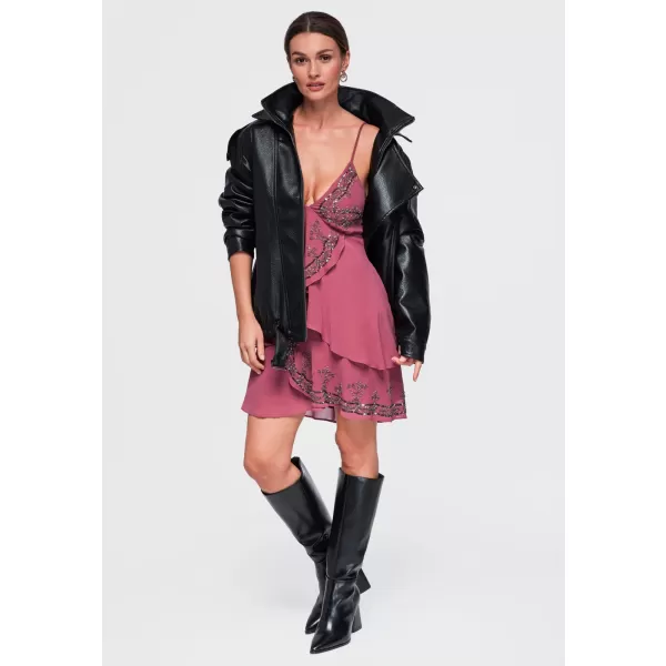  Ženska jakna OMBRE OW-JAFL-0138 CRNA 