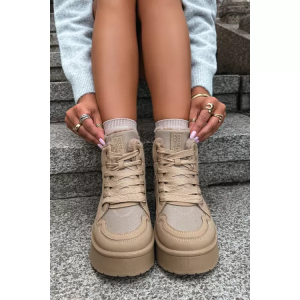  Ženski snjegovići BIG STAR SHOES UU274166 BEŽ 