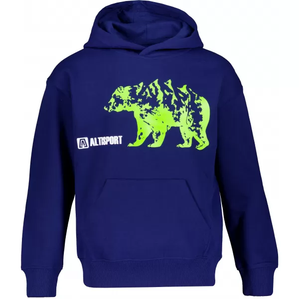  Dječji sweatshirt ALTISPORT ALM193422 PONOĆNO PLAVA 