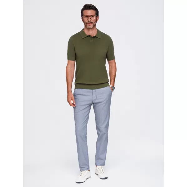  Muška polo majica OMBRE OM-POSS-0178 MASLINA 