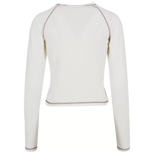  Ženska majica kratkih rukava URBAN CLASSICS TB7730 PRLJAVO BIJELO 