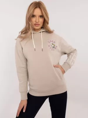 Ženski sweatshirt SUBLEVEL D10600T02420K BEŽ
