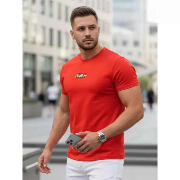  Muška majica kratkih rukava DSTREET RX5423 NARANČASTA 