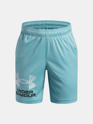 Kratke hlače za dječake UNDER ARMOUR TECH LOGO SHORTS 1383333-425 PLAVA