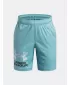 Kratke hlače za dječake UNDER ARMOUR TECH LOGO SHORTS 1383333-425 PLAVA