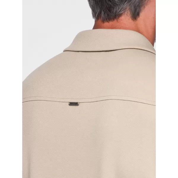  Muška košulja OMBRE OM-SHCS-0220 BEŽ 