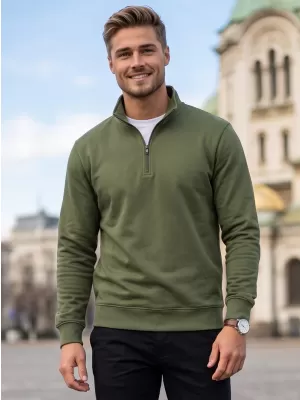 Muški sweatshirt MALFINI SUMMIT 429 KAKI