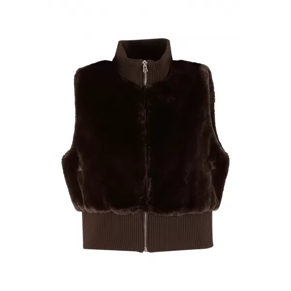  Ženski prsluk URBAN CLASSICS TB7933-00075 SMEĐA 