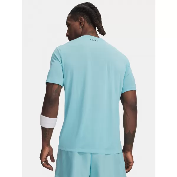  Muška majica kratkih rukava UNDER ARMOUR UA TECH PLAY SHORT SLEEVE 6009833-425 PLAVA 