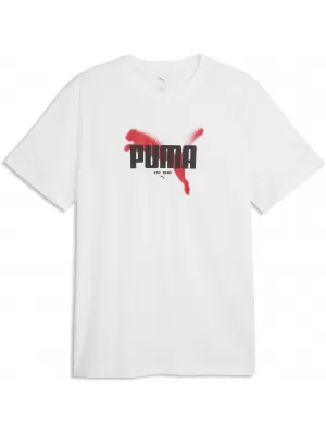 Muška majica kratkih rukava PUMA GRAPHICS TEE 69435502 PUMA BIJELA