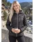 Ženska zimska jakna ALTISPORT IVORY CRNA