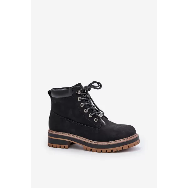 Ženske gležnjače BIG STAR SHOES OO274A290 CRNA 
