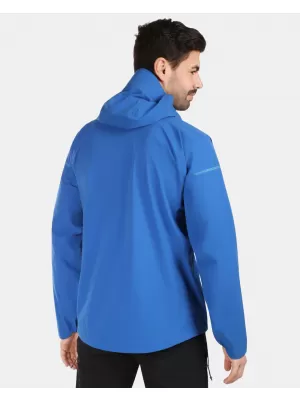 Muška hardshell jakna KILPI HURRICANE-M 1M0103KI TAMNOPLAVA