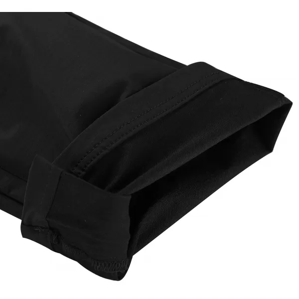  Muške softshell hlače ALPINE PRO AKAN 3 CRNA 