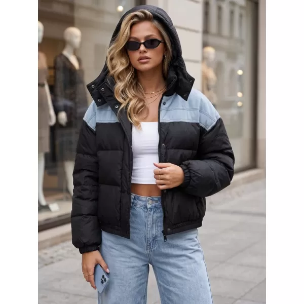  Ženska jakna DSTREET TY6087 CRNA 