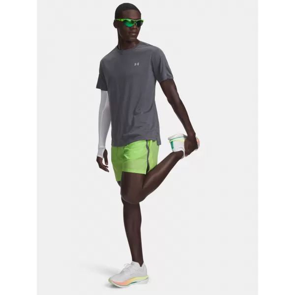  Muške kratke hlače UNDER ARMOUR LAUNCH 7'' SHORTS 1382620-712 ZELENA 