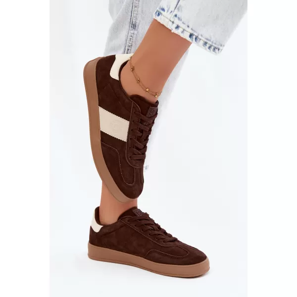  Ženske tenisice BIG STAR SHOES UU274008 SMEĐA/BEŽ 