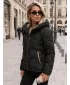 Ženska jakna DSTREET TY5943 CRNA