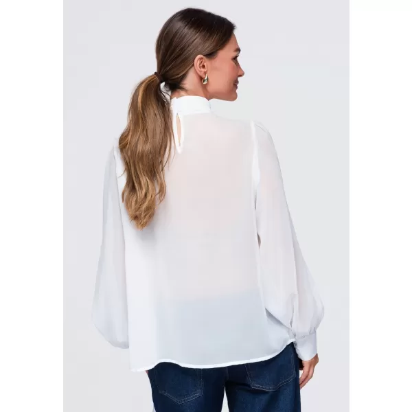  Ženska bluza OMBRE OW-TS-E0085 BIJELA 