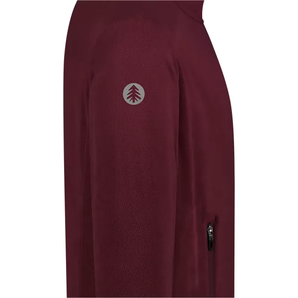  Muški lagani sweatshirt od flisa NORDBLANC QUARRY NBSFM8372 TAMNOCRVENA 