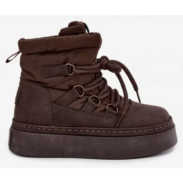  Ženske cipele BIG STAR SHOES UU274191 SMEĐA/BEŽ 