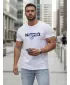 Muška majica kratkih rukava DSTREET NX5017R BIJELA
