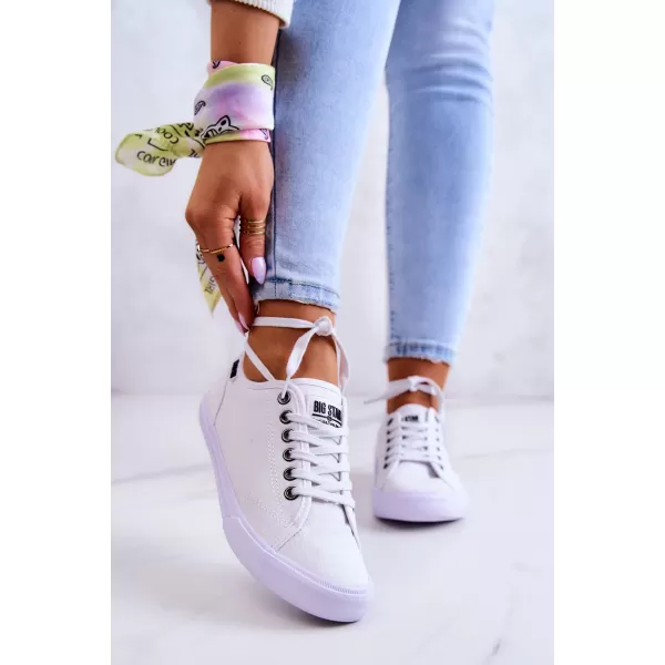  Ženske tenisice BIG STAR SHOES W274835 BIJELA 