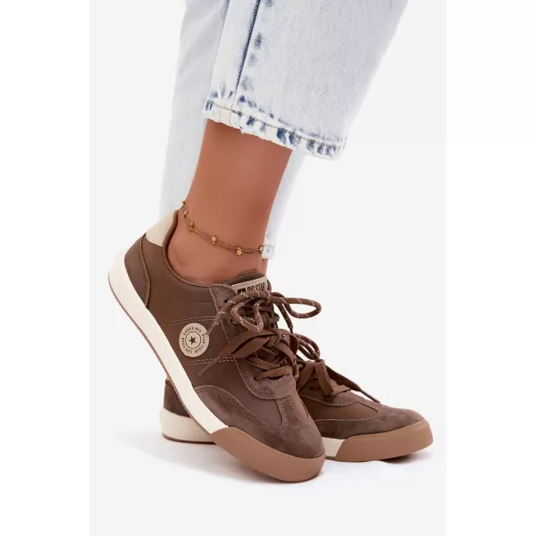  Ženske tenisice BIG STAR SHOES UU274002 SMEĐA/BEŽ 