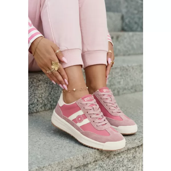  Ženske tenisice BIG STAR SHOES TT274160 RUŽIČASTA 