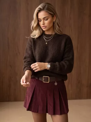 Ženski pulover DSTREET MY2587 SMEĐA