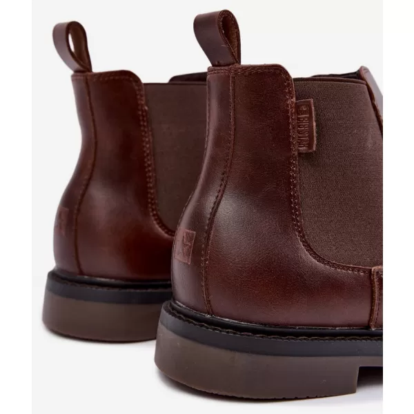  Muške cipele BIG STAR SHOES UU174279 SMEĐE/BEŽ SJENE 