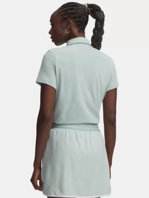 Ženska majica kratkih rukava UNDER ARMOUR UA ARMOURDRY SS POLO 6009805-477 PLAVA