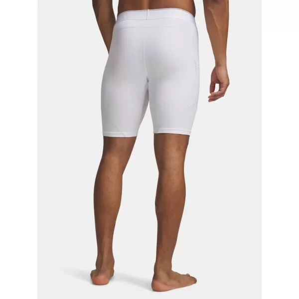  Muške kratke hlače UNDER ARMOUR HG ELITE LONG SHORTS 6015388-100 BIJELA 