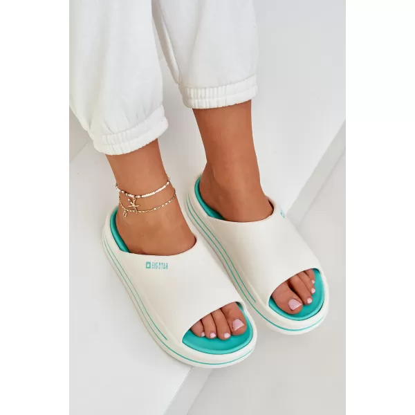  Ženske papuče BIG STAR SHOES NN274A038 BIJELA 