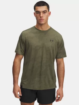 Muška majica kratkih rukava UNDER ARMOUR TECH VENT JCQRD SS 1390047-390 ZELENA