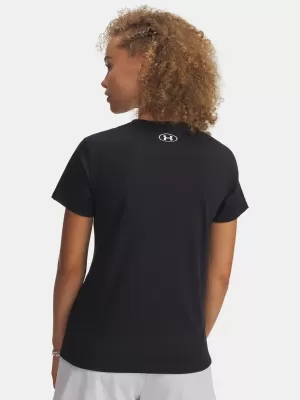 Ženska majica kratkih rukava UNDER ARMOUR W VARSITY SS 6010592-001 CRNA