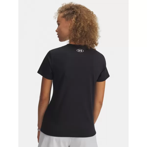  Ženska majica kratkih rukava UNDER ARMOUR W VARSITY SS 6010592-001 CRNA 