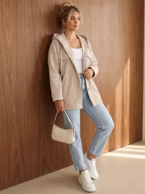 Ženska jakna DSTREET TY6051 BEŽ
