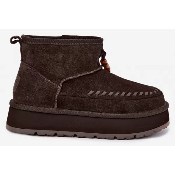  Ženske cipele BIG STAR SHOES UU274678 SMEĐA/BEŽ 