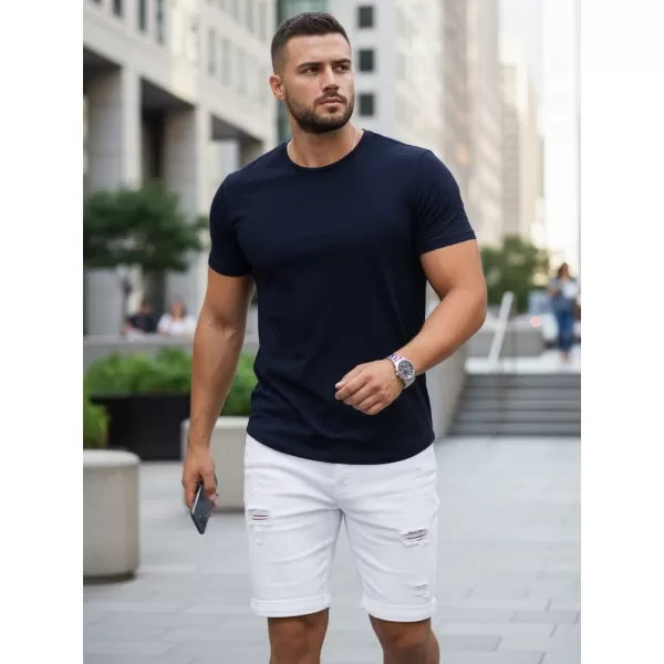  Muška majica kratkih rukava DSTREET RX5673 TAMNOPLAVA 