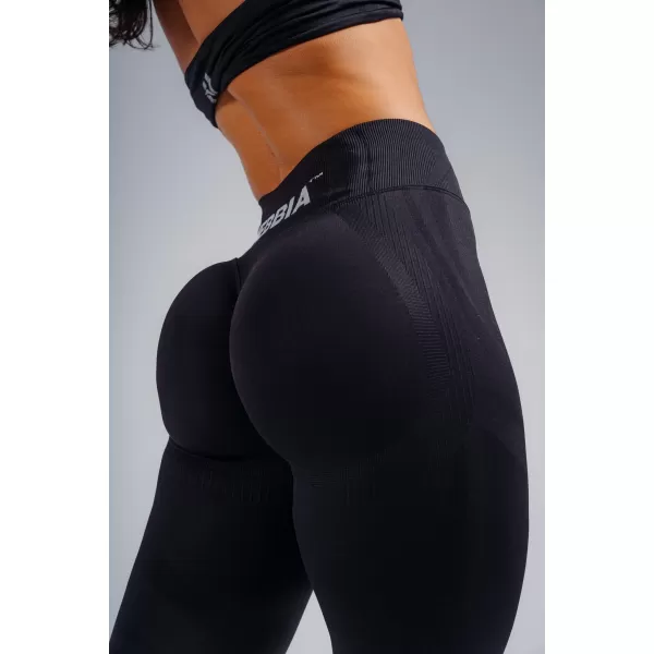  Dodatne push-up tajice visokog struka NEBBIA PRIMAL 850 CRNA 