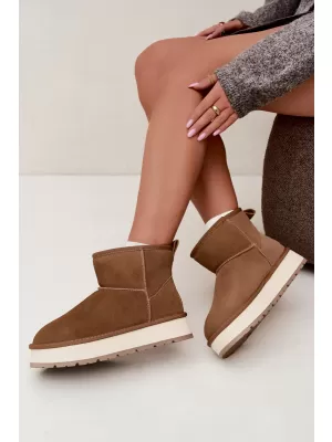 Ženske cipele BIG STAR SHOES UU274692 SMEĐA/BEŽ