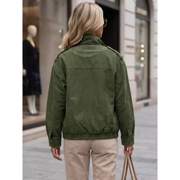 Ženska jakna DSTREET TY5959 ZELENA 
