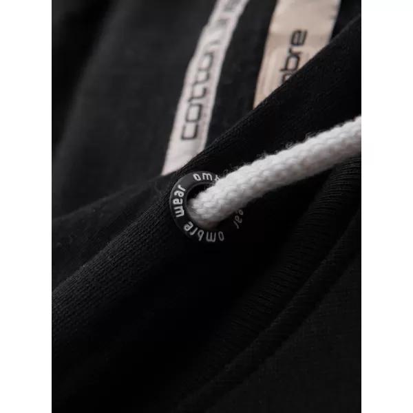  Muški sweatshirt OMBRE OM-SSBN-0270 CRNA 