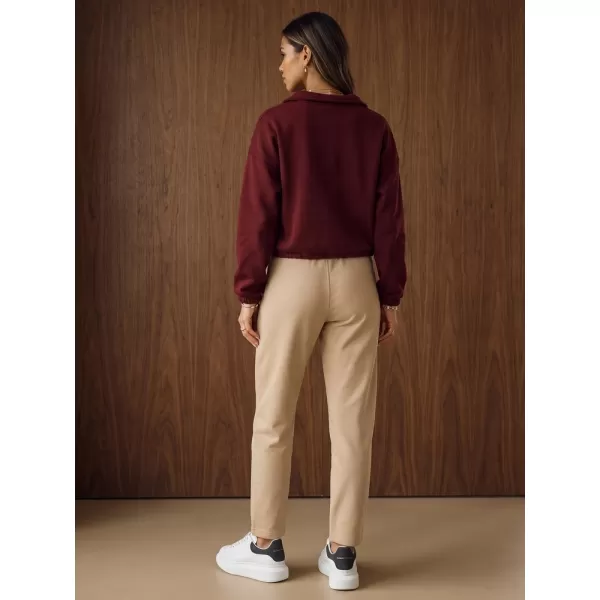  Ženski sweatshirt DSTREET 1 BY1575 TAMNOCRVENA 